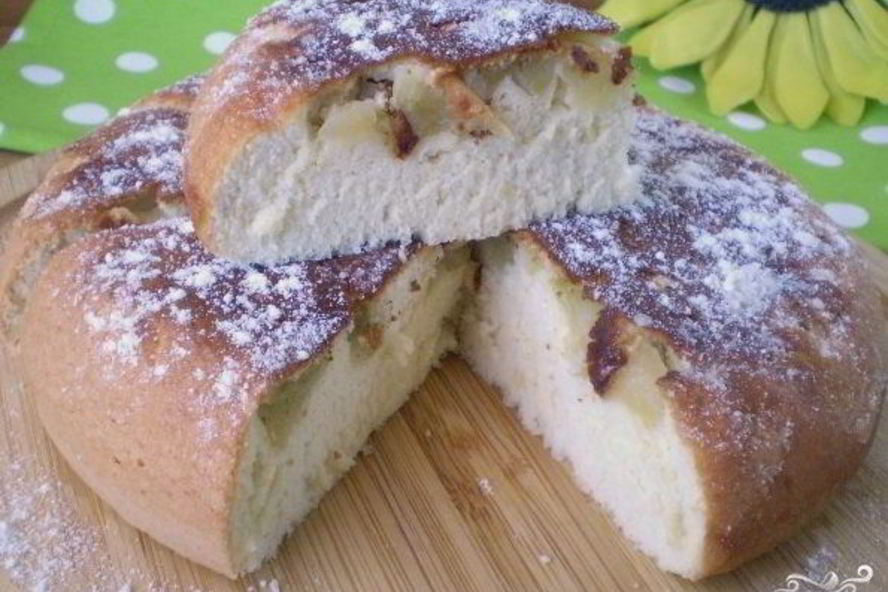 Рецепт шарлотка без дрожжей