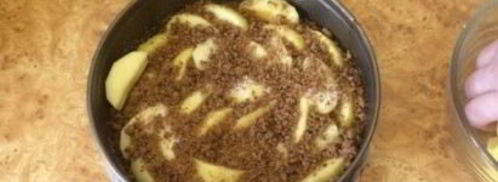 шарлотка из ржаных сухарей. Шаг 2