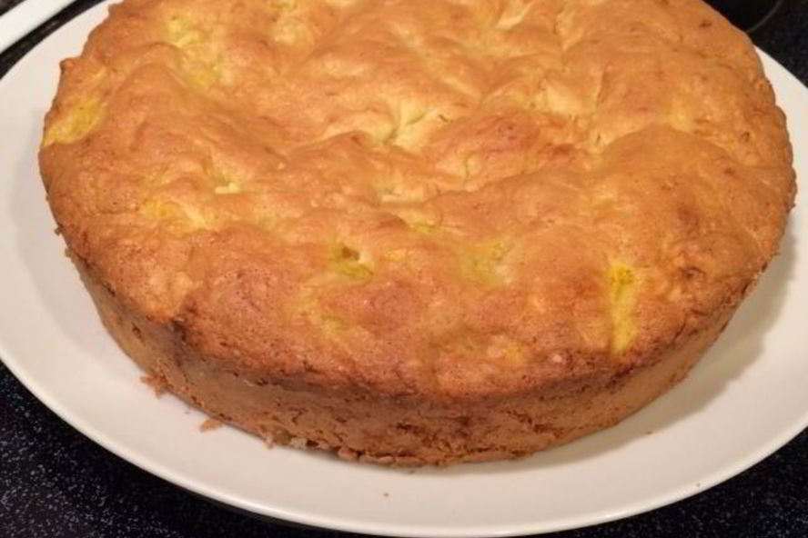 Рецепт шарлотка с апельсинами