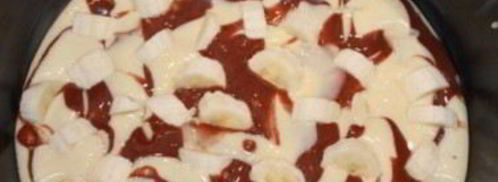 шарлотка с бананами в мультиварке. Шаг 5