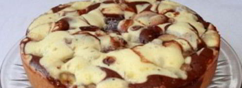 шарлотка с бананами в мультиварке. Шаг 7