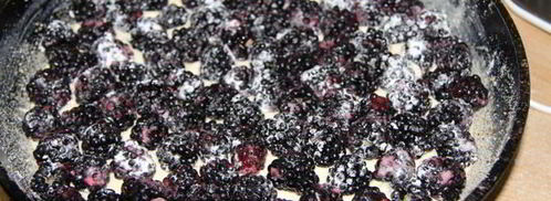 шарлотка с ежевикой. Шаг 7