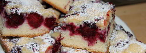 шарлотка с ежевикой. Шаг 9