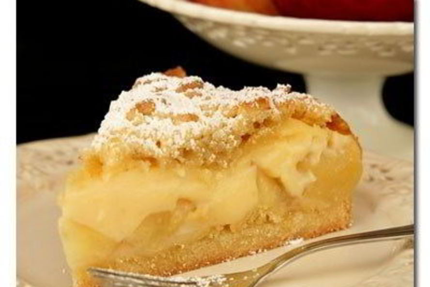 Рецепт шарлотка с медом и корицей