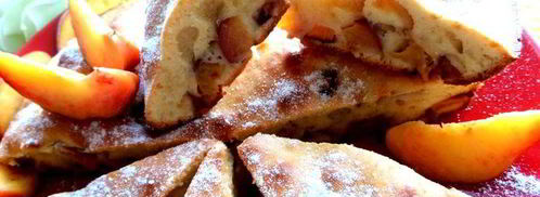 шарлотка с нектаринами. Шаг 14