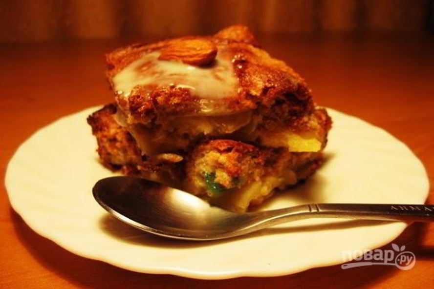 Рецепт шарлотка с сухофруктами