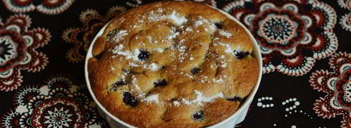 шарлотка с вишней. Шаг 10