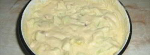 шарлотка с яблоками без миксера. Шаг 4