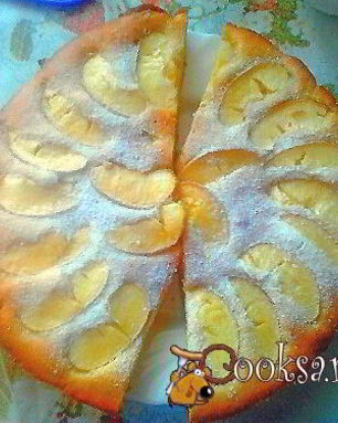 Шарлотка с яблоками