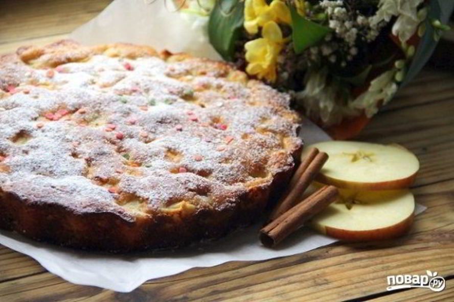 Рецепт шарлотка творожная
