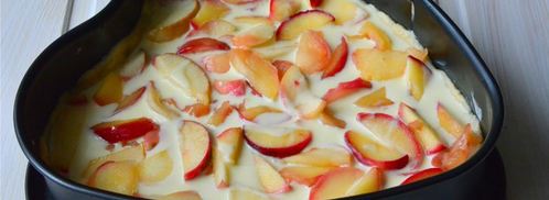 шарлотка в сметанной заливке. Шаг 7