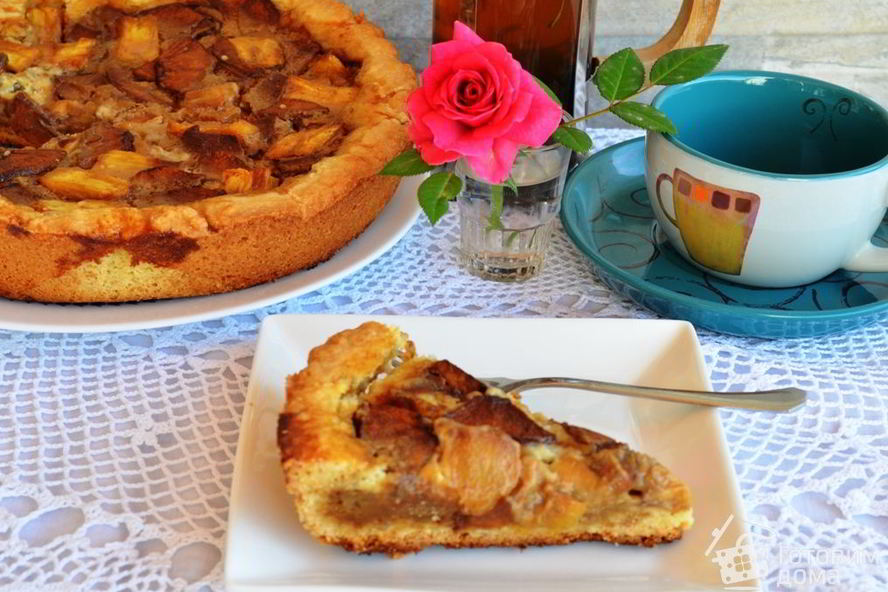 Рецепт шарлотка яблочно-кофейная