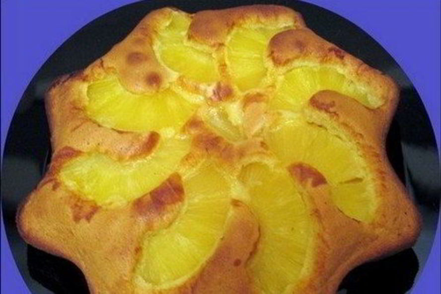 Рецепт сладкая шарлотка с ананасом
