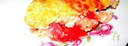 творожная шарлотка с райскими яблочками. Шаг 5