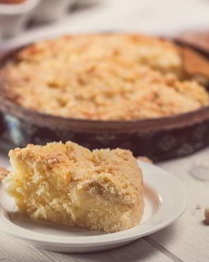 Яблочная шарлотка с майонезом