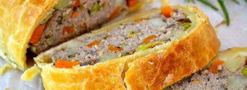 штрудель с мясом. Шаг 14