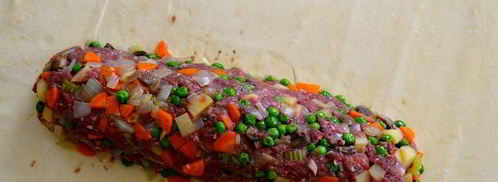 штрудель с мясом. Шаг 9