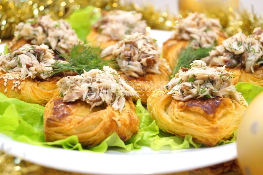 Рецепт слойки аппетитные