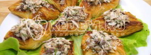 слойки аппетитные. Шаг 13