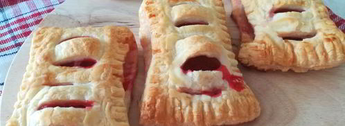 слойки с клубникой. Шаг 5