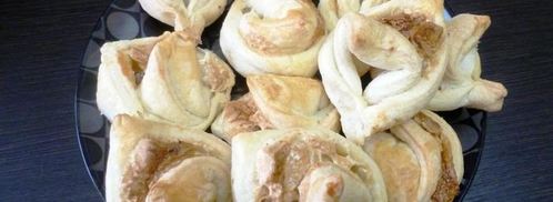 слойки с маршмеллоу и орехами. Шаг 5