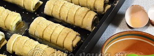 слойки с мясом. Шаг 13