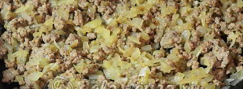 слойки с мясом. Шаг 3