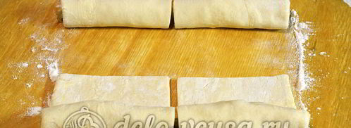 слойки с мясом. Шаг 7