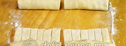 слойки с мясом. Шаг 8