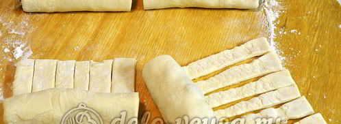 слойки с мясом. Шаг 9