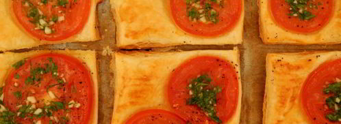 слойки с помидорами. Шаг 6