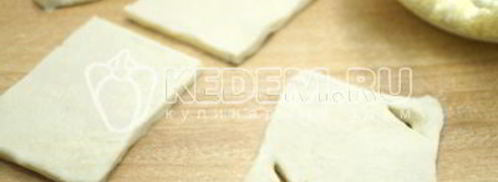 слойки с творогом любимые. Шаг 4