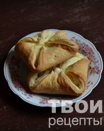 Слойки с творогом