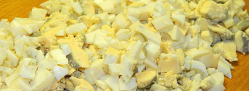 слойки с яйцом и рисом. Шаг 3