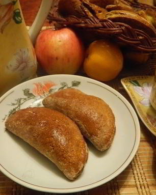 Диетические сочни с фруктовой начинкой