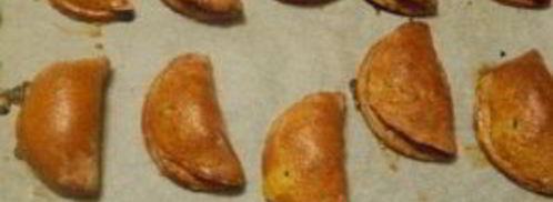 диетические сочни с фруктовой начинкой. Шаг 11