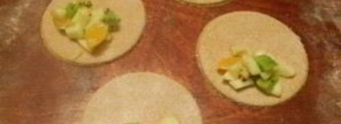 диетические сочни с фруктовой начинкой. Шаг 8