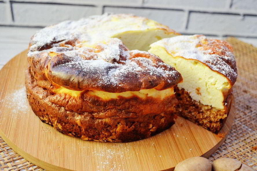 Рецепт диетический творожник