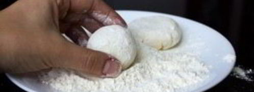 пышные сырники в духовке. Шаг 2