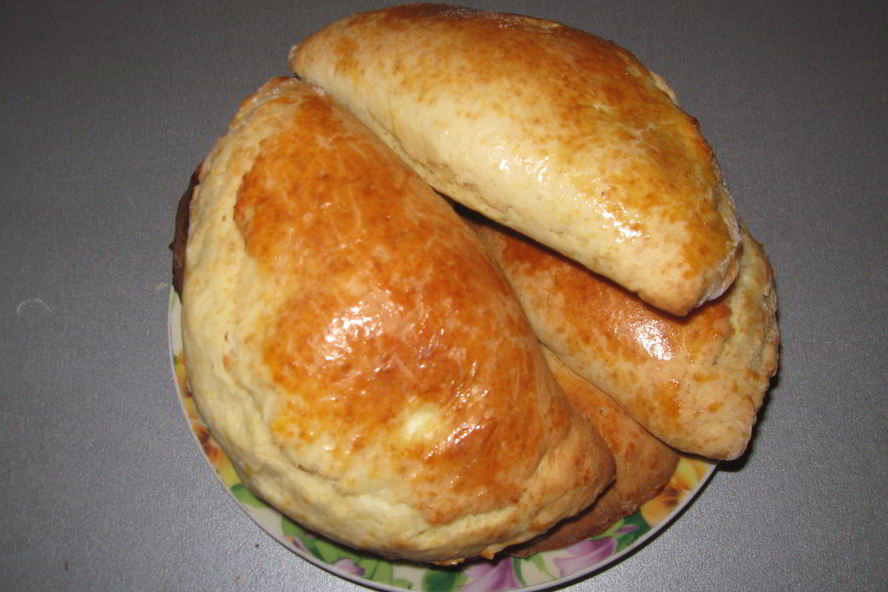 Рецепт сочни с творогом