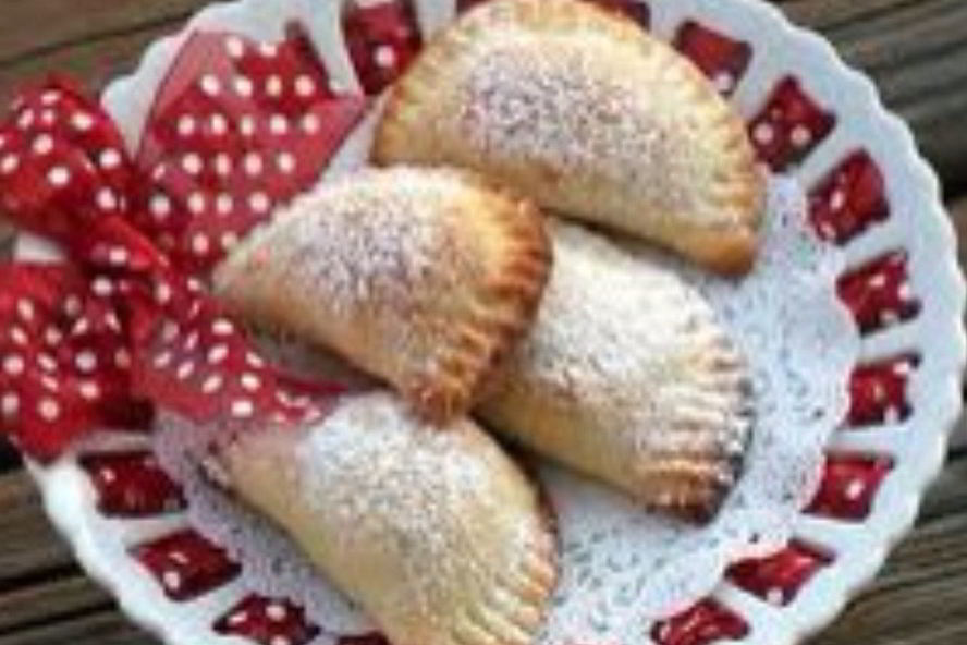 Рецепт сочни с яблоком