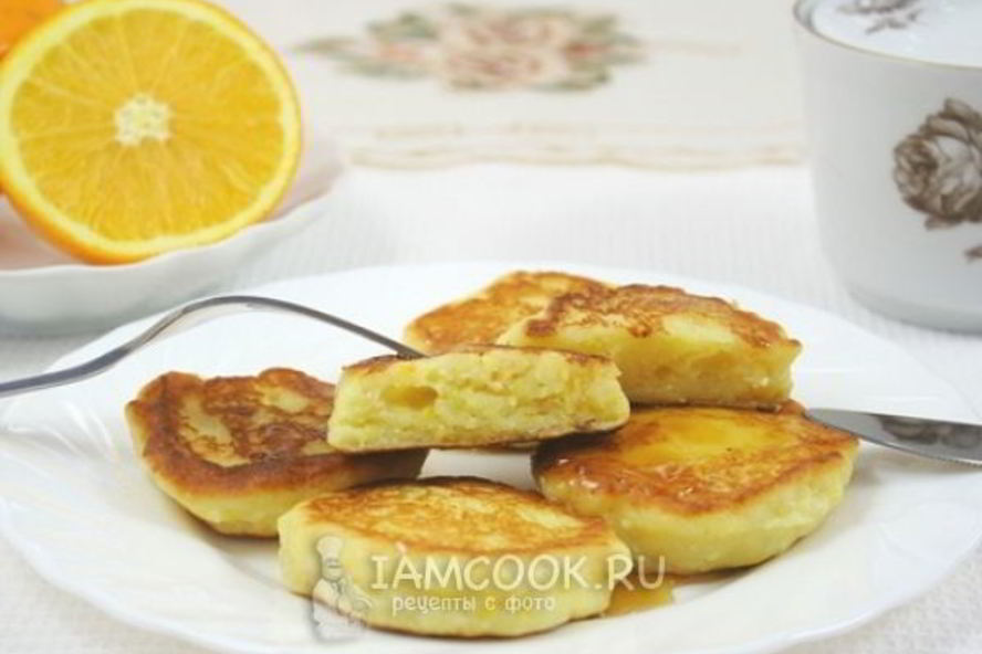 Рецепт сырники апельсиновые