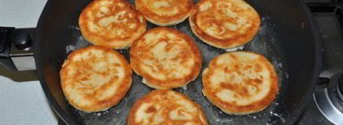 сырники из творога с бананом. Шаг 4