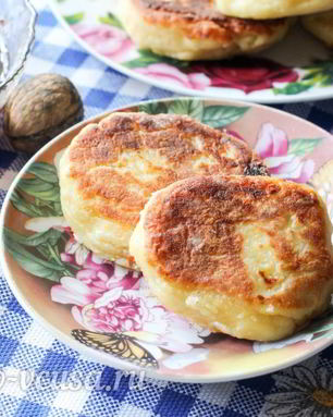 Сырники с бананом и манкой