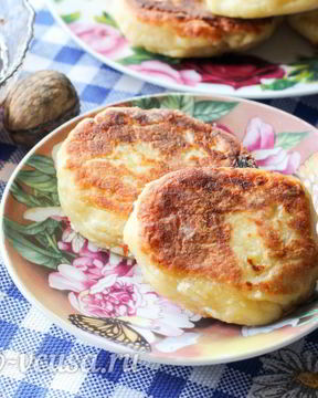 Сырники с бананом и манкой