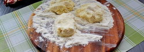 сырники с ирисками. Шаг 6