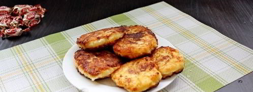 сырники с ирисками. Шаг 7