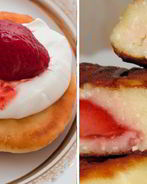 Сырники с клубникой