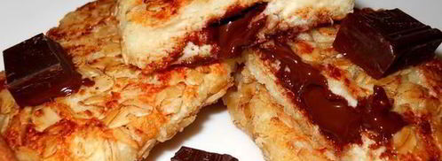 сырники с шоколадом в овсяных хлопьях. Шаг 7