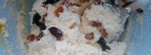 сырники с сухофруктами. Шаг 3